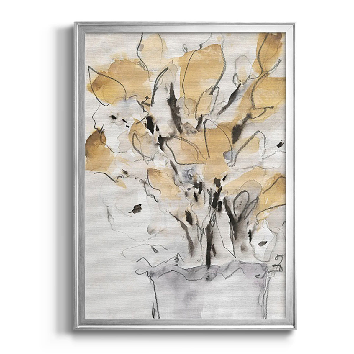 Seasonal Gatherings I - Modern Framed Canvas Print