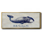 Let The Sea Set You Free - Floater Framed Canvas Print