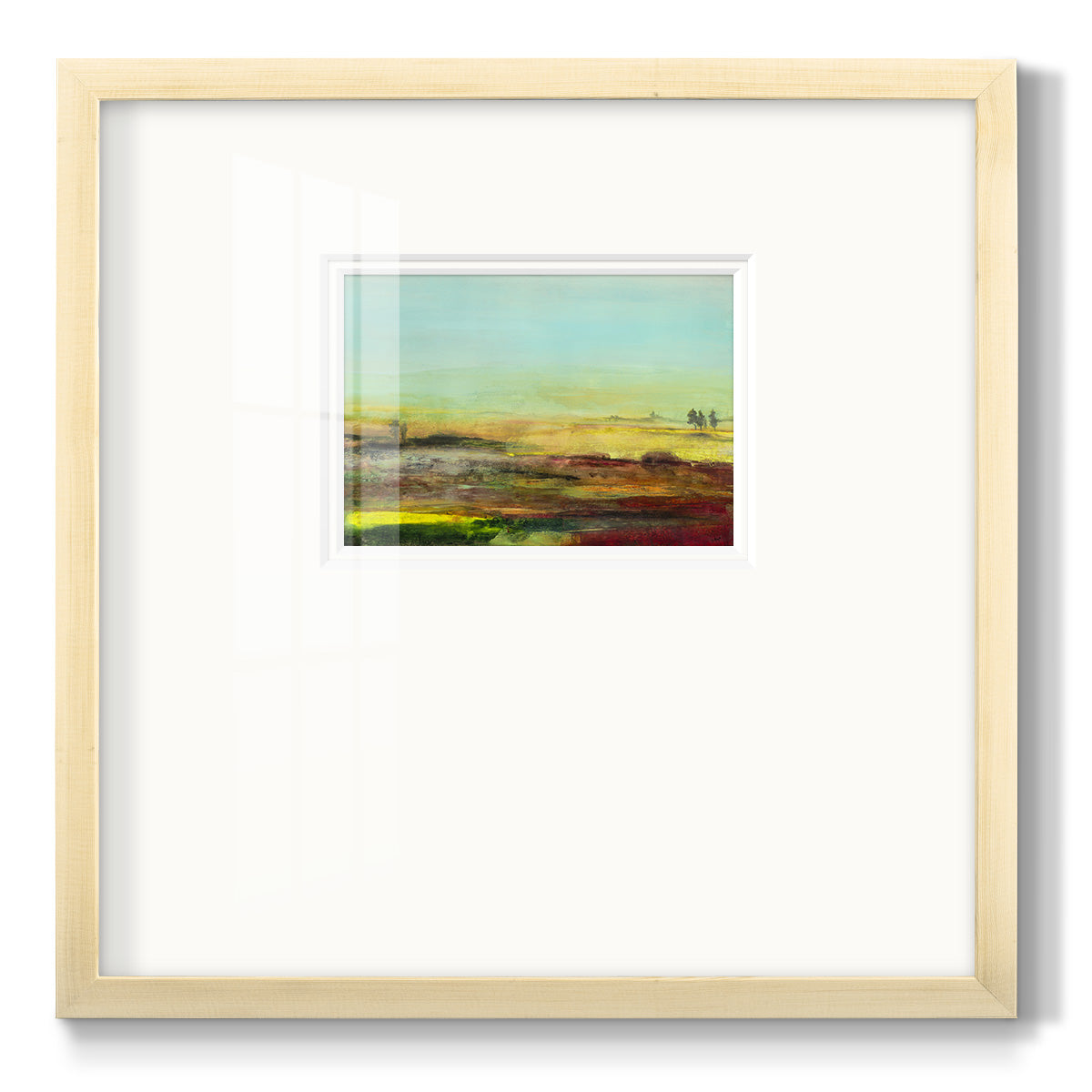 Ethereal Landscape I - Double Matboard Framed Print