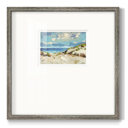 Dunes I Premium Framed Print Double Matboard