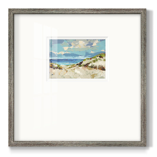 Dunes I Premium Framed Print Double Matboard