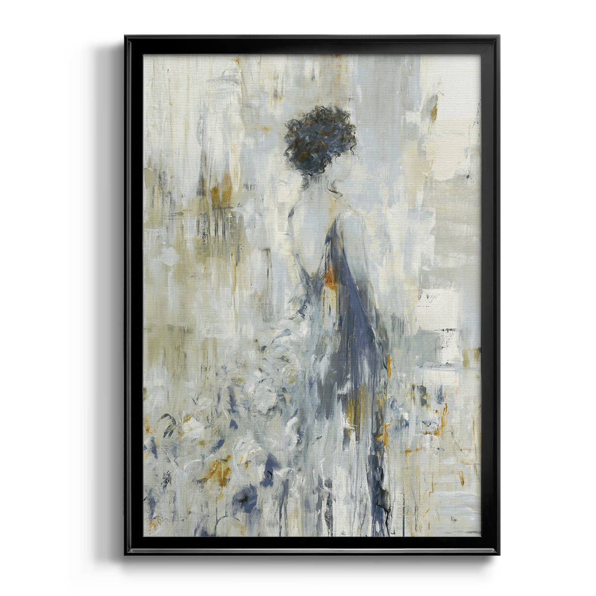 Fond Reflections - Modern Framed Canvas Print