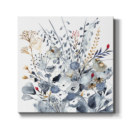 Indigo & Ochre I - Canvas Art Print