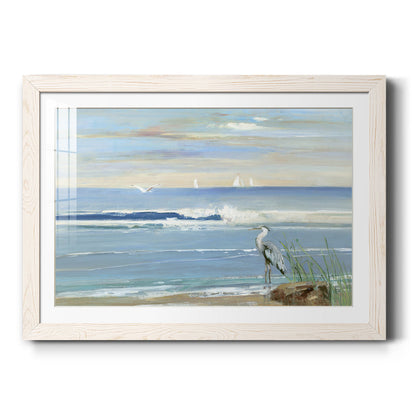 Sunrise Bay - Barnwood Framed Art Print