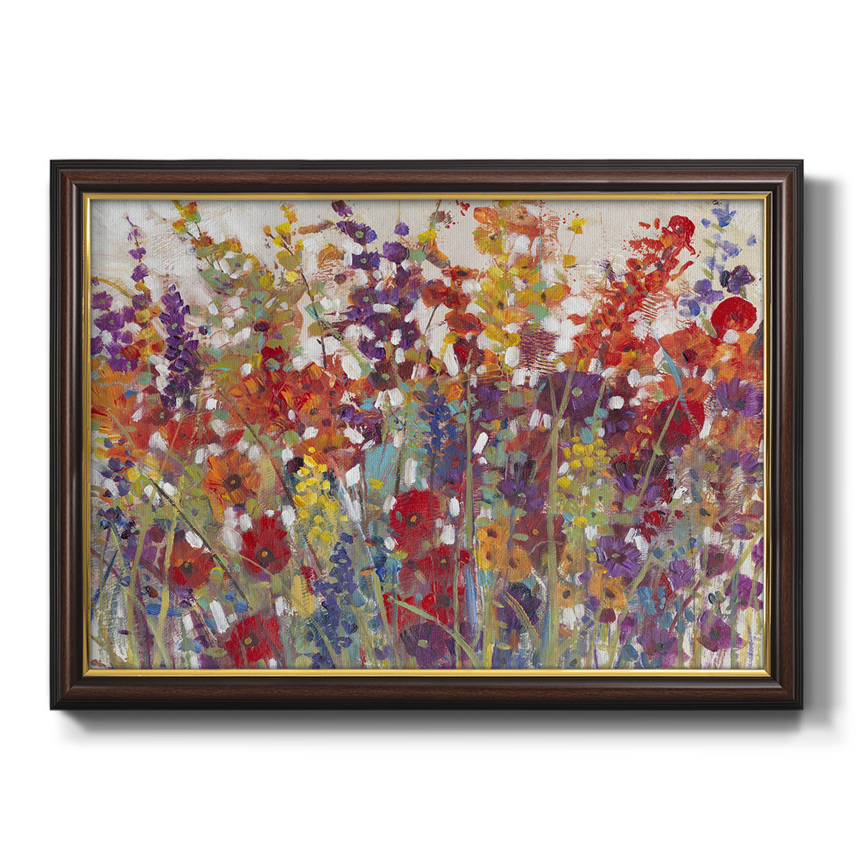 Variety of Flowers II Premium Framed Canvas- Ready to Hang