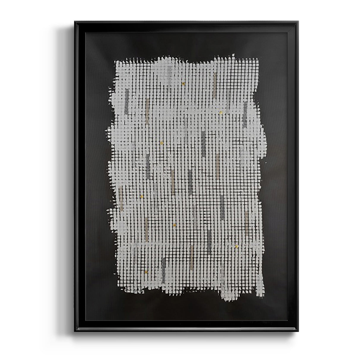 Bits & Bytes II - Modern Framed Canvas Print