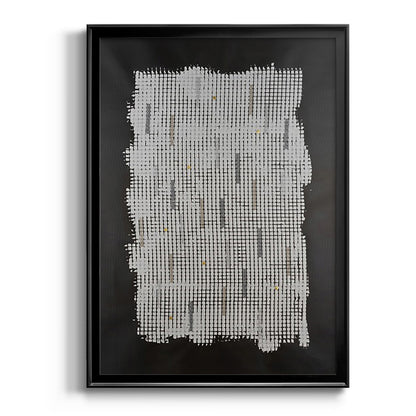 Bits & Bytes II - Modern Framed Canvas Print