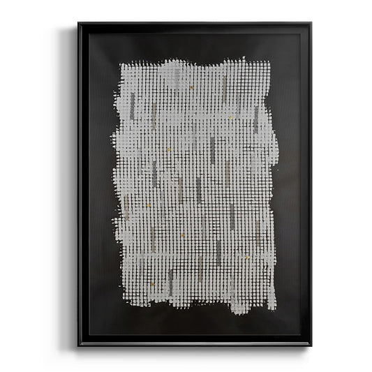 Bits & Bytes II - Modern Framed Canvas Print