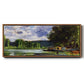 The Banks of the Seine near Jeufosse (Eure), 1880 - Floater Framed Canvas Print