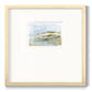 Sea Cove Impression I - Double Matboard Framed Print