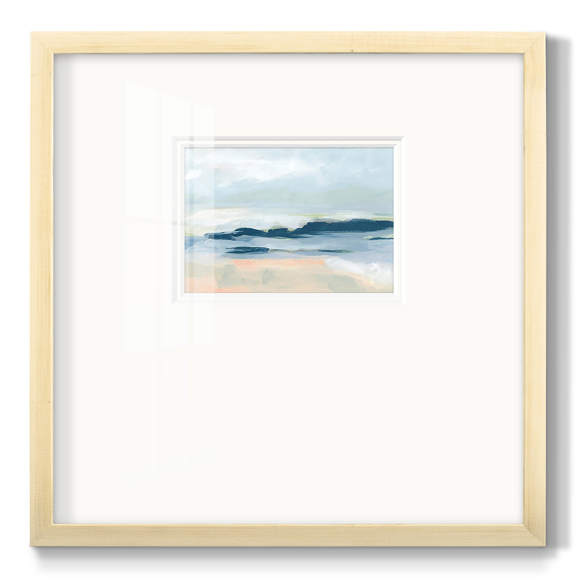 Matala Coast I - Double Matboard Framed Print