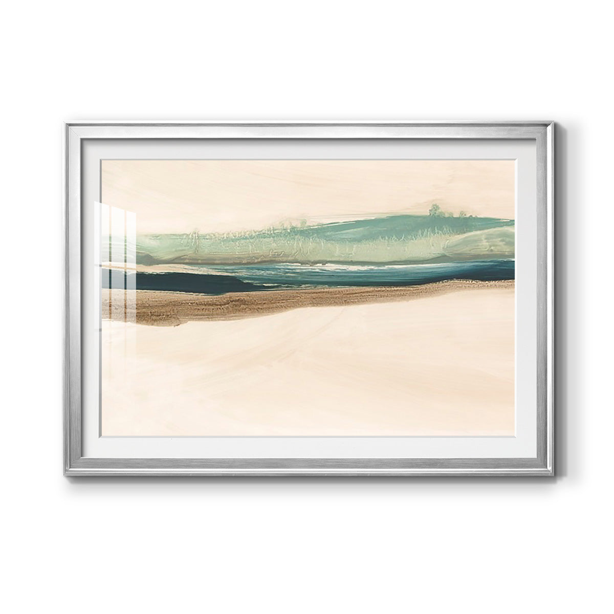 Layered Horizon II Premium Framed Print - Ready to Hang