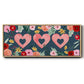 Sweet Hearts Collection D - Floater Framed Canvas Print