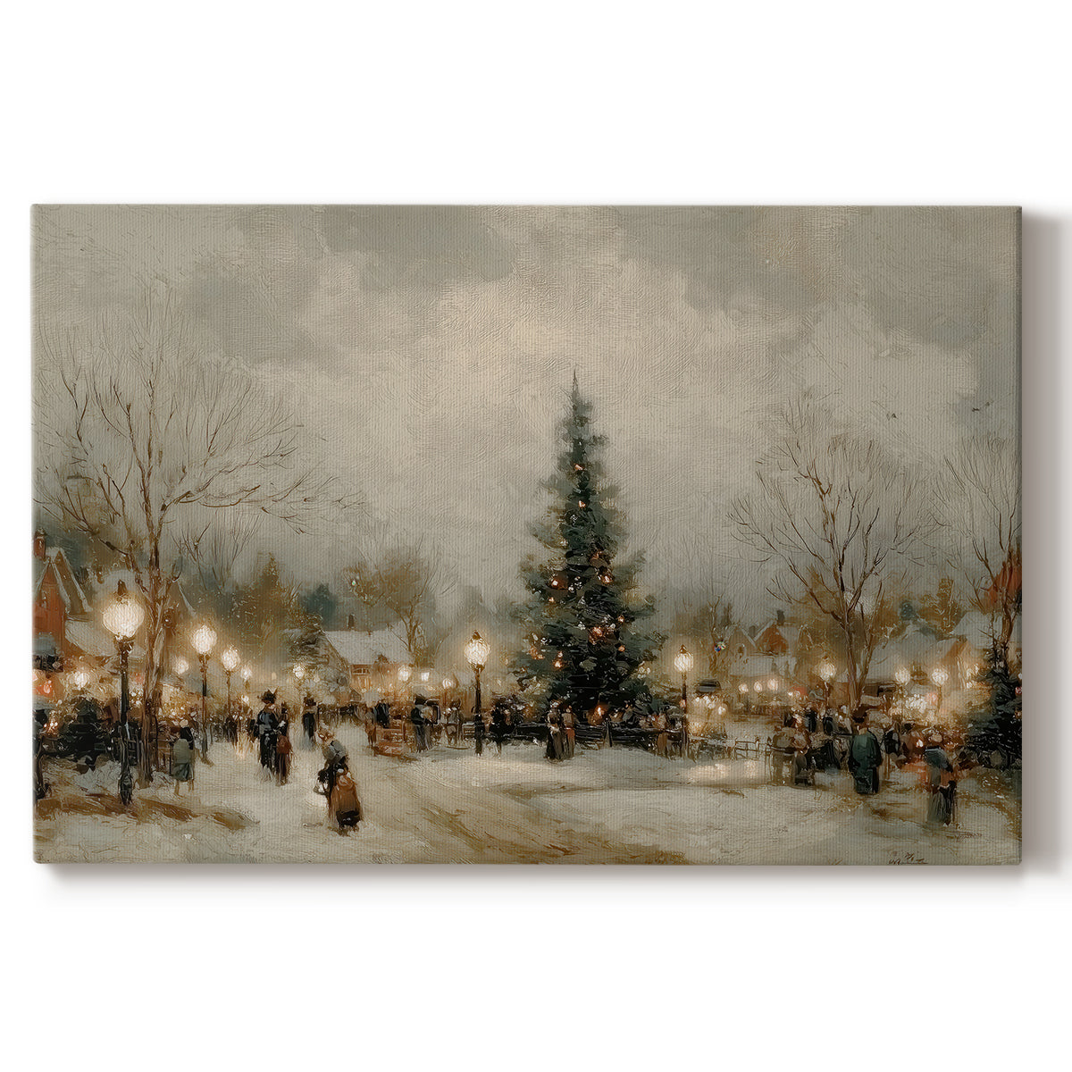 Dusk of Honeyed Manger - Canvas Art Print