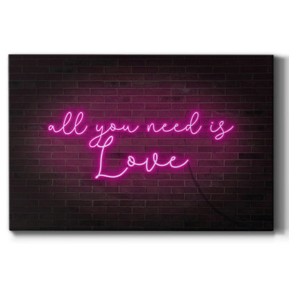 Neon Love I - Canvas Art Print