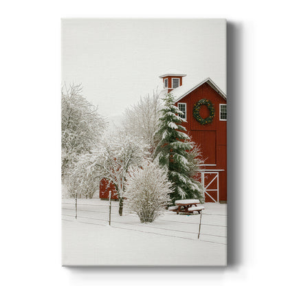 Frostlit Serenade - Canvas Art Print