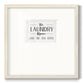 The Laundry Room Premium Framed Print Double Matboard