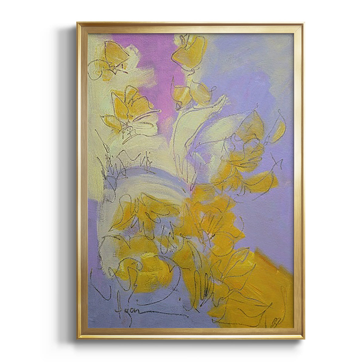 Free Bird - Modern Framed Canvas Print