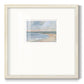 Coastal Study II Premium Framed Print Double Matboard