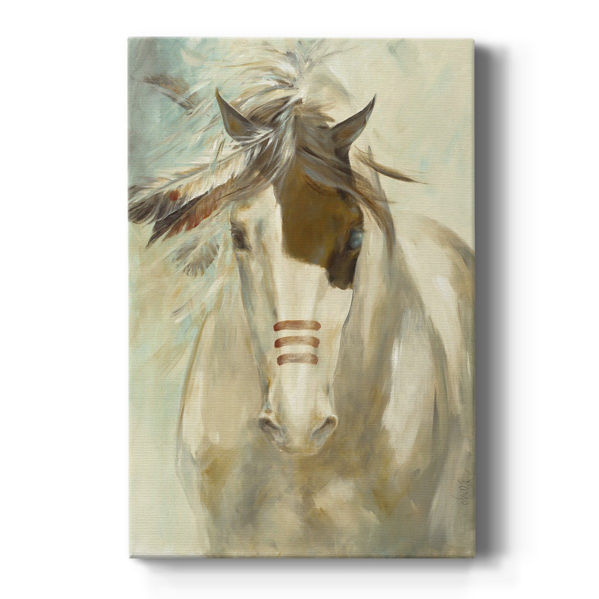 Warrior Premium Gallery Wrapped Canvas - Ready to Hang