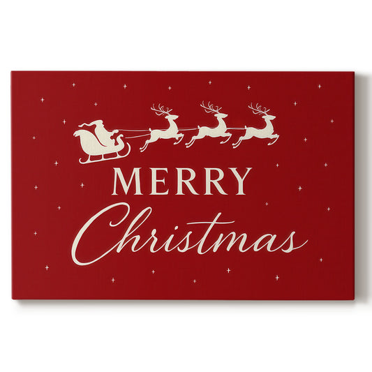 Fireside Carols Carol - Canvas Art Print