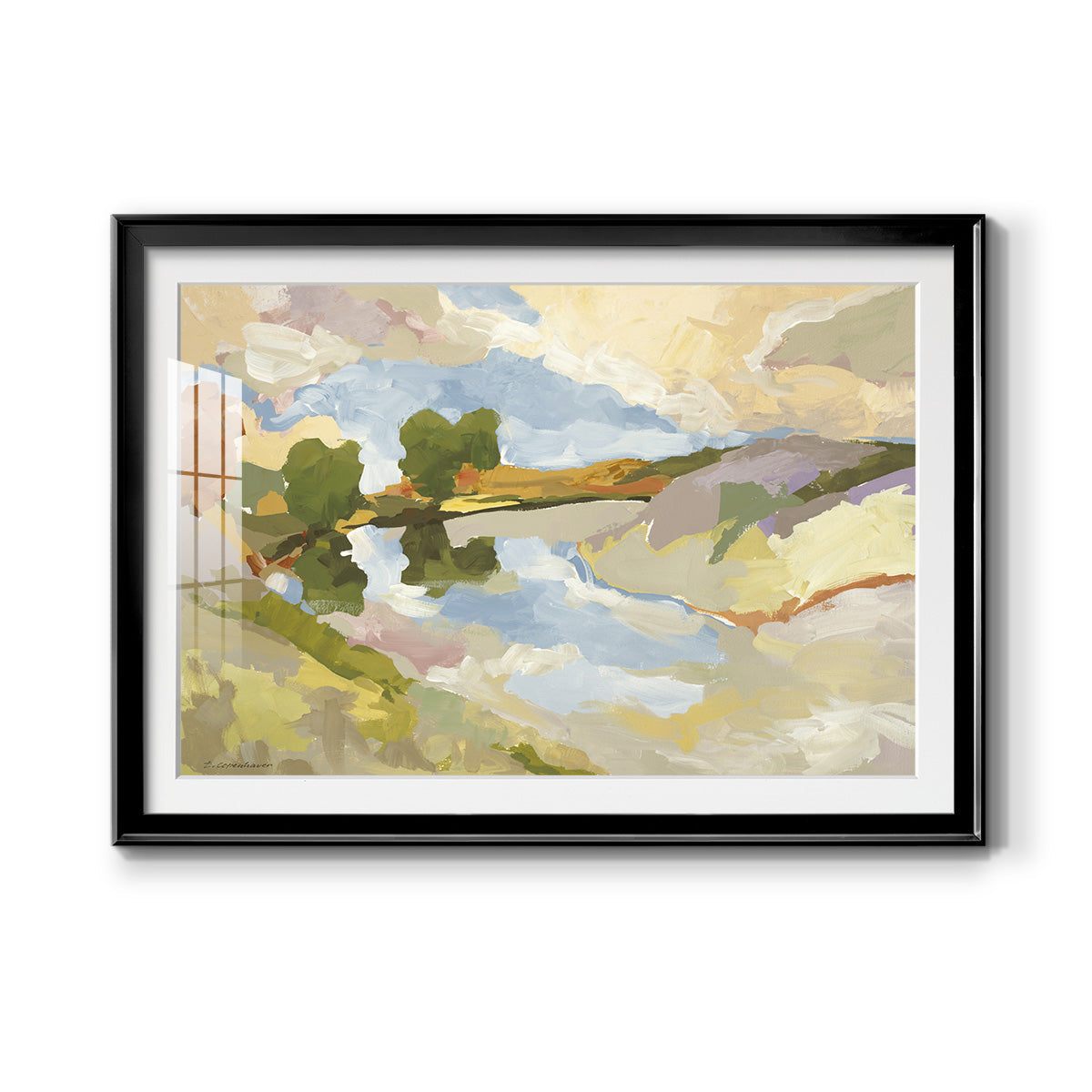 Uplands I Premium Framed Print - Ready to Hang