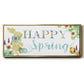Happy Spring - Floater Framed Canvas Print