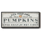 Pumpkin Patch I - Floater Framed Canvas Print