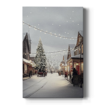 Fir of Snowwhite Promise - Canvas Art Print