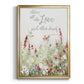 Love Meadow - Modern Framed Canvas Print