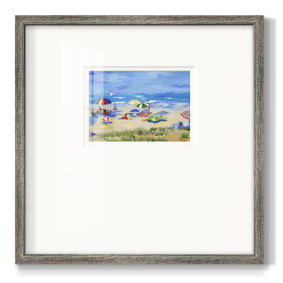 Sunshine State of Mind- Premium Framed Print Double Matboard