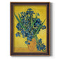 Irises, 1890 - Ornate Framed Canvas Print