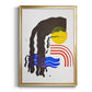 Shifting I - Modern Framed Canvas Print