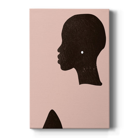 Pink Silhouette I - Canvas Art Print