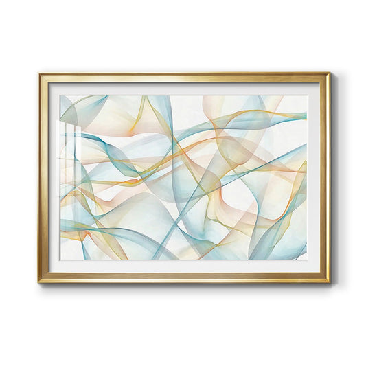 Curves and Waves VI Premium Framed Print - Ready to Hang