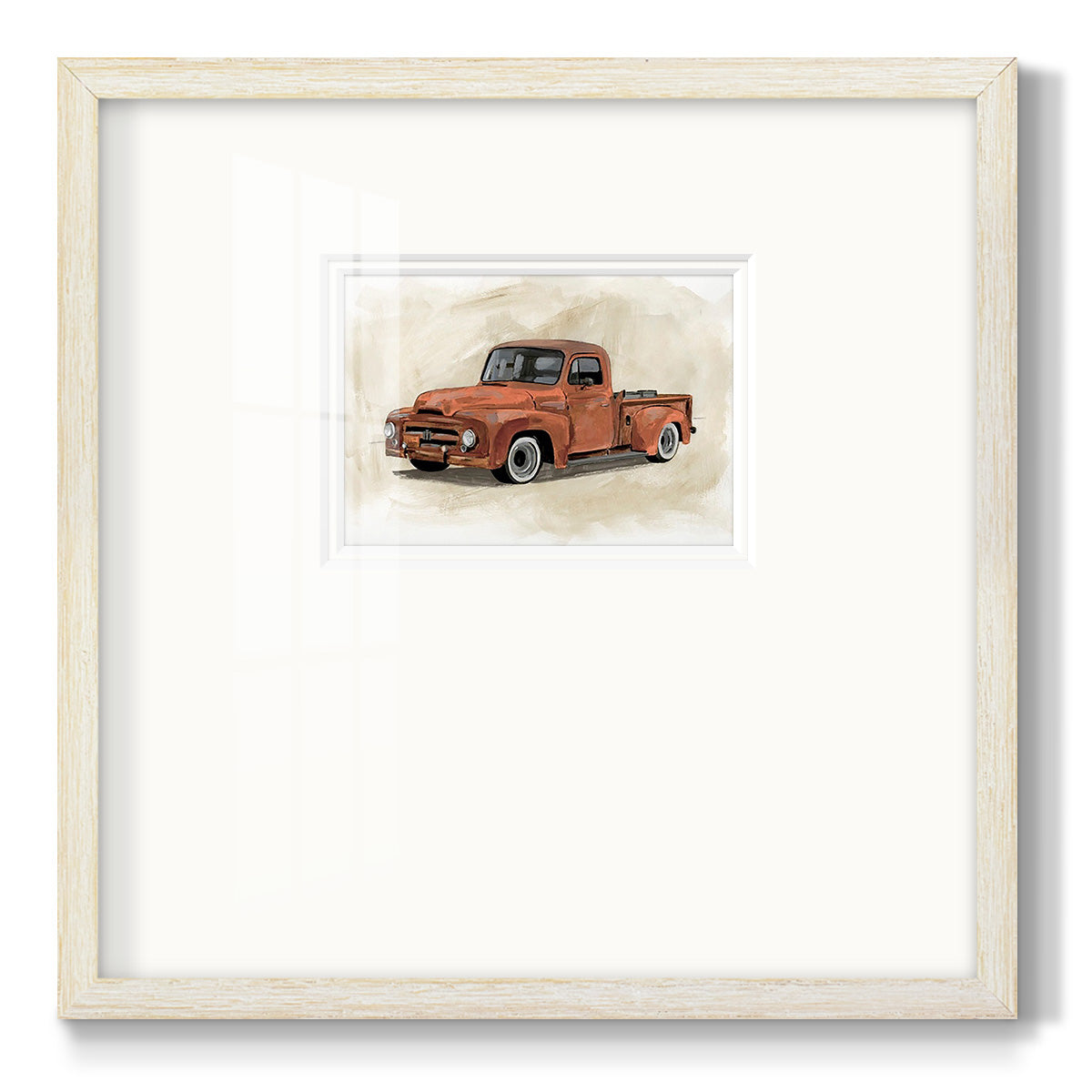 Pickup IV Premium Framed Print Double Matboard