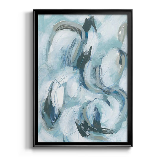 Fluid Receptor II - Modern Framed Canvas Print