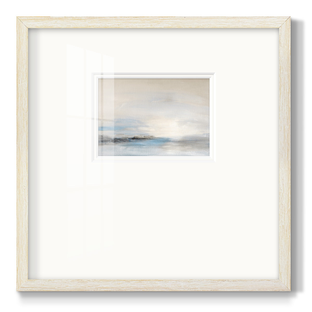 Soft Distance Premium Framed Print Double Matboard