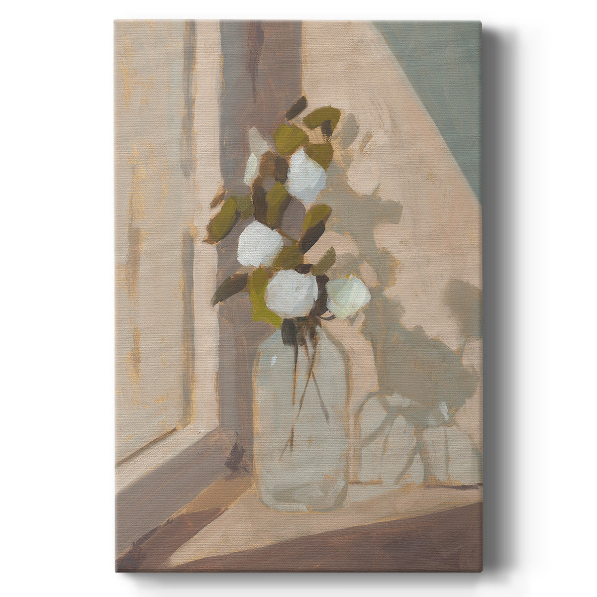 Window Bouquet II Premium Gallery Wrapped Canvas - Ready to Hang