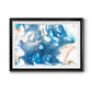 Dancing Blue II Premium Framed Print - Ready to Hang