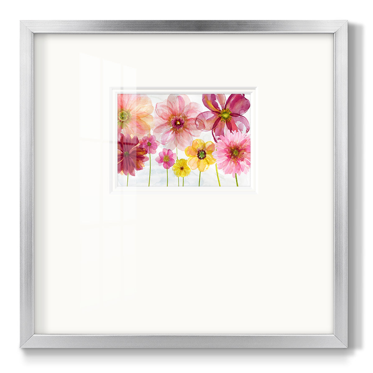 Pop Of Spring Premium Framed Print Double Matboard