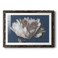 White Peony - Barnwood Framed Art Print