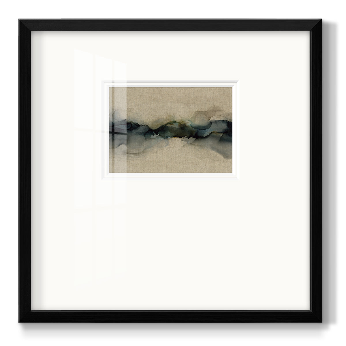 Ocean Streams Premium Framed Print Double Matboard