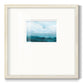 Azure Rising III Premium Framed Print Double Matboard