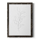 Botanical Gesture VI - Premium Canvas Framed in Barnwood - Ready to Hang