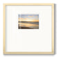 Peaceful Shore - Double Matboard Framed Print