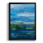 Island Groove - Modern Framed Canvas Print