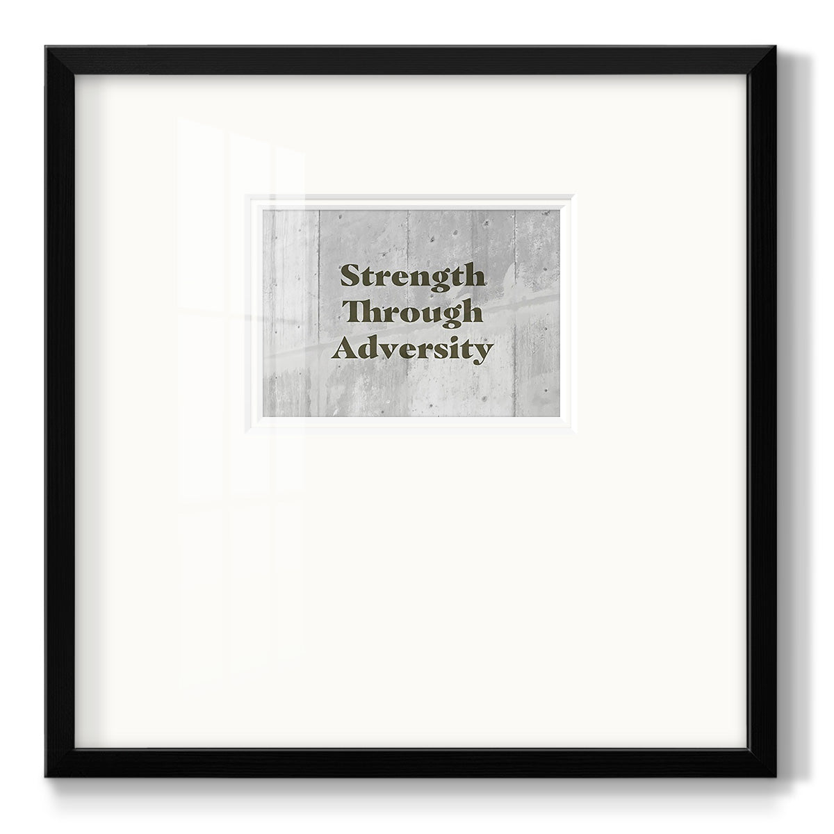 BroInspo VII Premium Framed Print Double Matboard