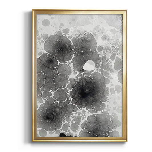 Marbling I - Modern Framed Canvas Print