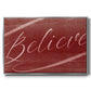 Believe - Floater Framed Canvas Print